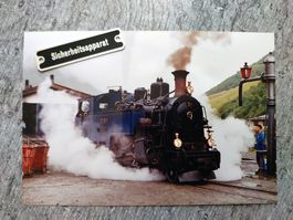 DFB Dampflok Nr. 9 beim Wasserkran - Foto