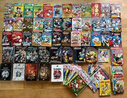 Lustige Taschenbücher etc.