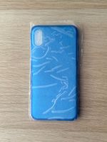 Coque iPhone X bleu