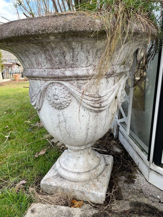Garten Steintopf massiv Kaufen auf Ricardo