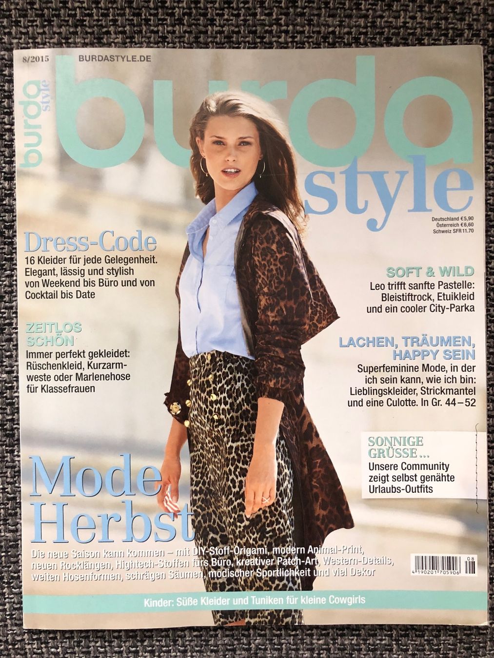 Riviste & Magazine: burda style 8/2015 Schnittmusterheft – Nuovo e nell'imballaggio originale da Langnau am Albis venduto da snla_scc9