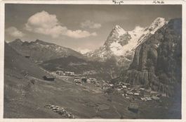 Grindelwald (BE) – Dorfblick mit Eiger