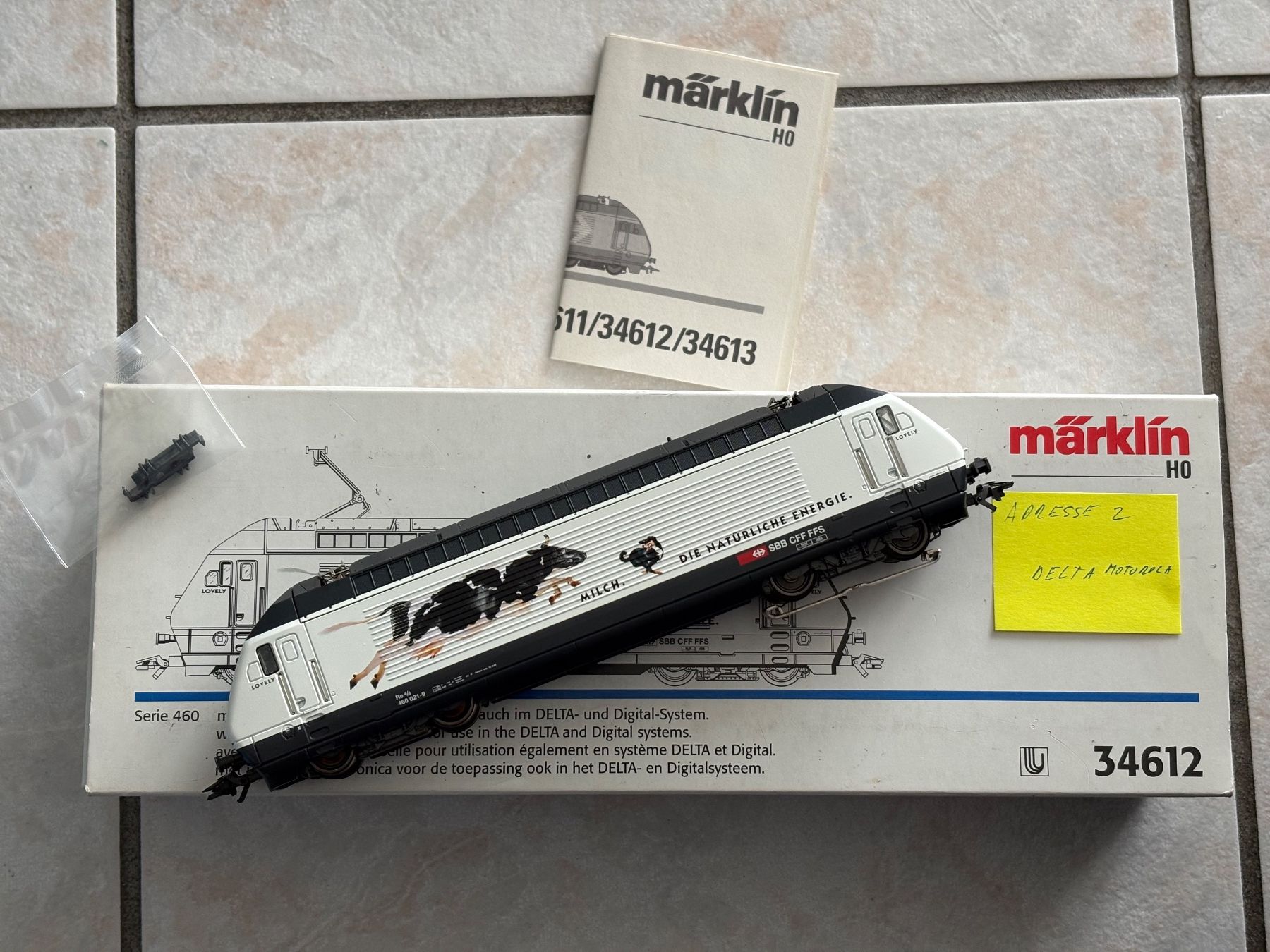 Märklin Modellini di ferrovie: Marklin 34612 Elok 460 Milch SBB Delta – Nuovo (secondo la descrizione) da Hauterive NE venduto da eriamch