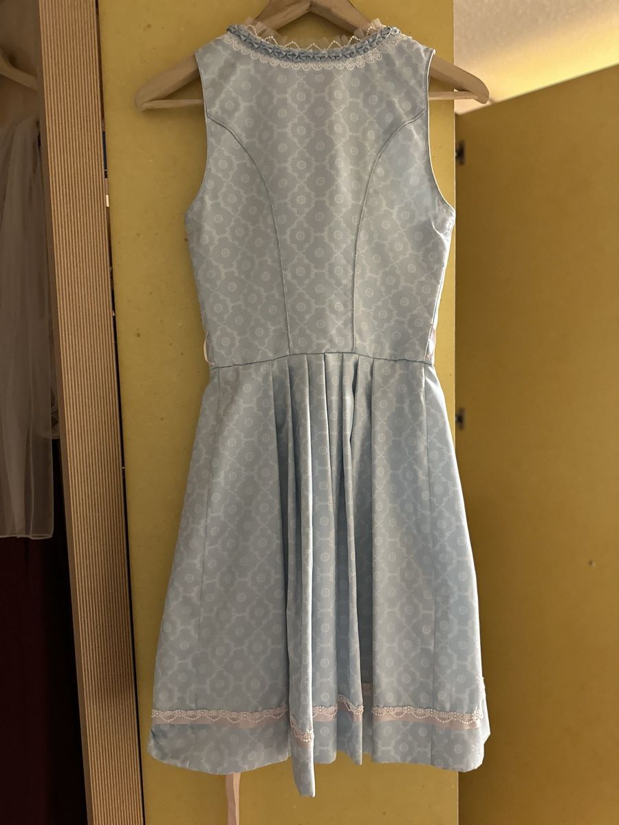 Krüger Vestiti: Krüger Dirndl - Hellblau/Rosa – Usato da Roggwil BE venduto da ls2_f66j 3