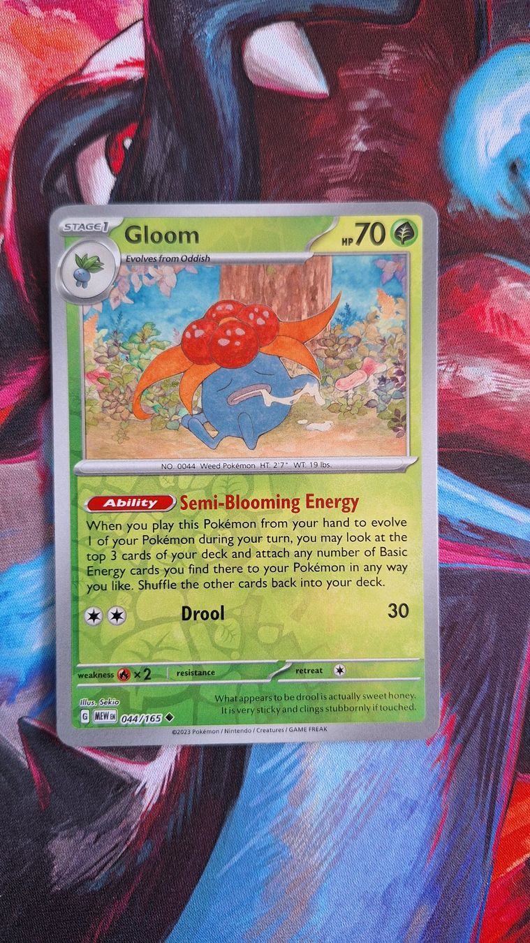 Pokémon Carte collezionabili: Gloom Duflor - Reverse Holo - Pokemon Mew 151 – Usato da Altstätten SG venduto da GGsGameshop