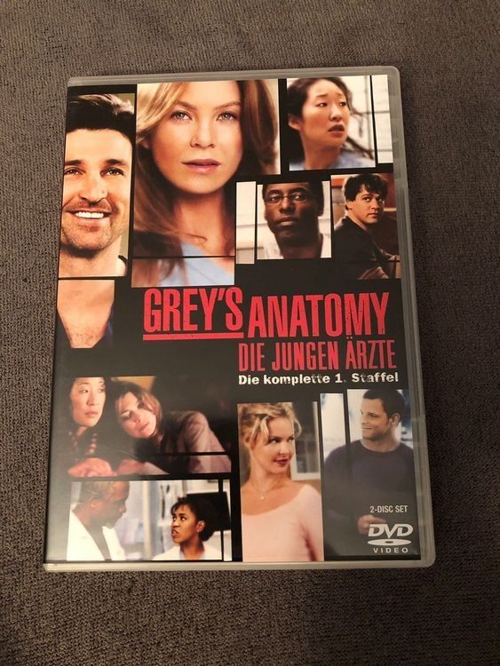 Alle DVDs: GREY‘S ANATOMY 1. Staffel – Gebraucht aus Zollikofen von jde_72zf