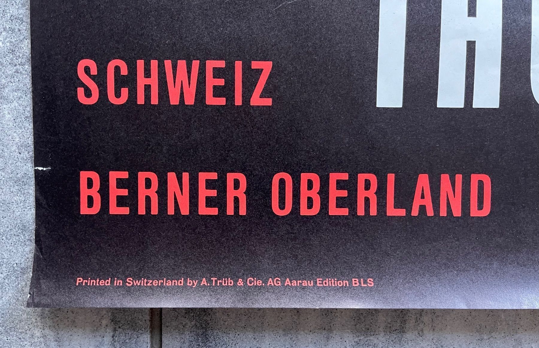 Poster & Bilder: Plakat Thunersee – Neu (gemäss Beschreibung) aus Thalwil von Emmerich88 6