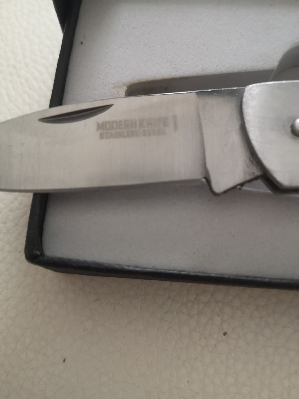 Zubehör: Modern Knife Klappmesser rostfrei mit Originalverpackung! – Gebraucht aus Belp von mar_76s8 1