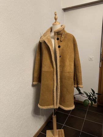 Original Schaffellpelzmantel S