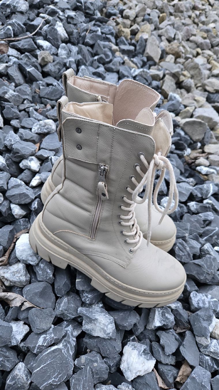 Scarpe da donna: belles bottines italiennes beige – Usato da Villeret venduto da roc1165 1