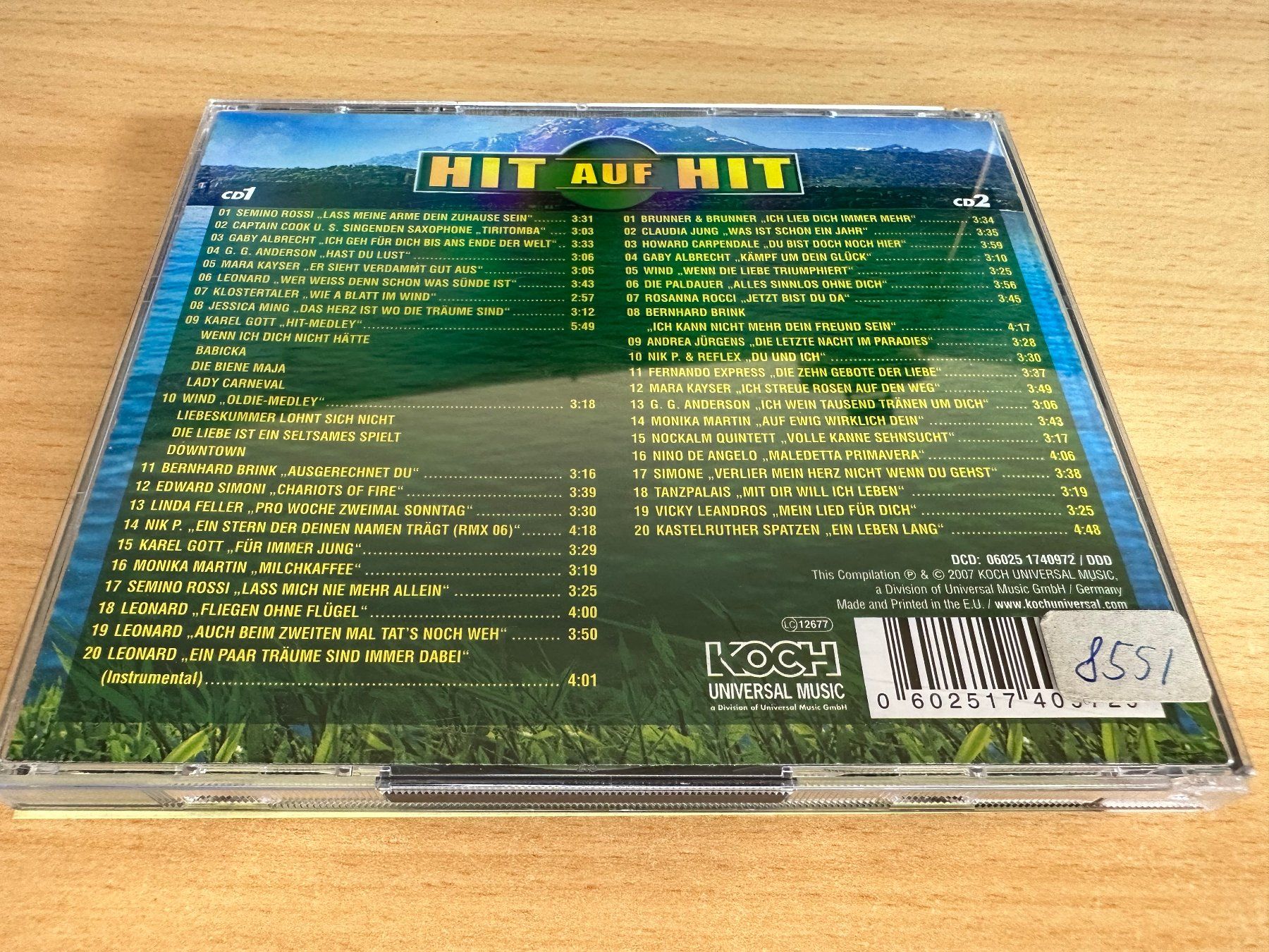 CD: Hit auf Hit am Vierwaldstättersee - 2 CD – Usato da Rikon im Tösstal venduto da Alpenmutz 1
