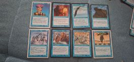 Magic the Gathering MTG – 8 blaue Karten – Ice Age / Allianc