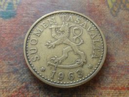 FINLANDE  20  Pennia  1963