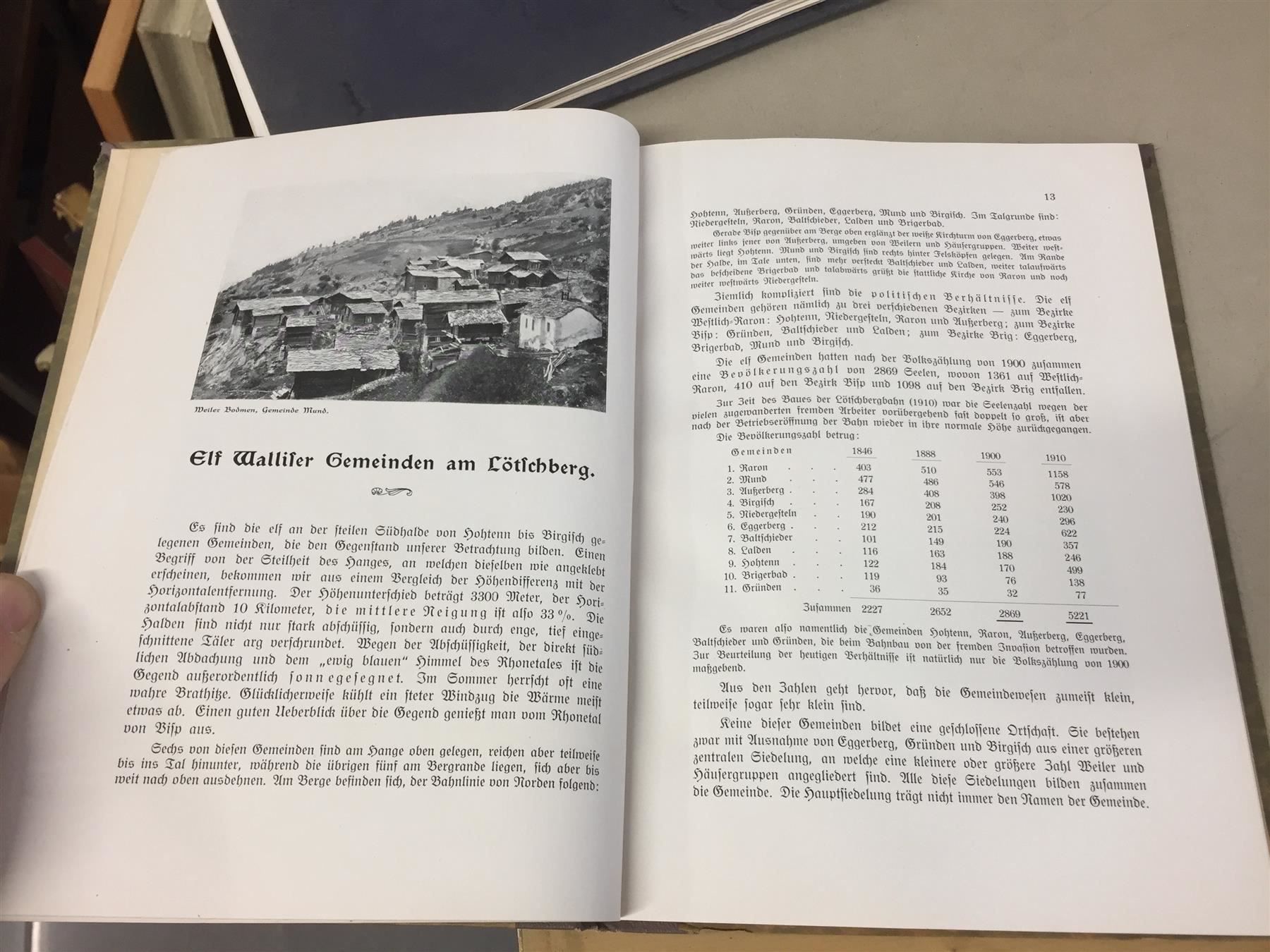 Bücher: STEBLER; sonnige Halden am Lötschberg – Gebraucht aus Bern von Jwpm66 2