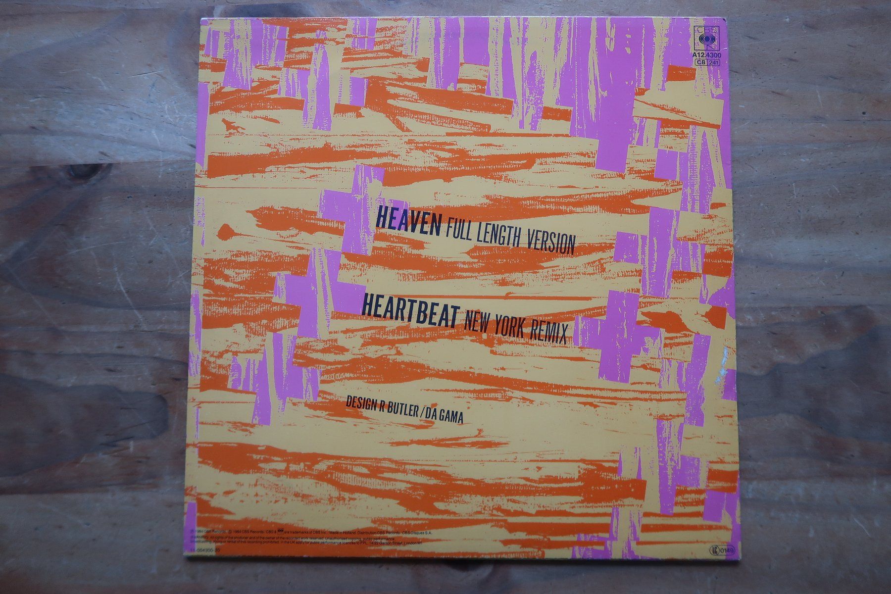 Dischi in vinile: PSYCHEDELIC FURS - HEAVEN - VINYL MAXI SINGLE – Usato da Basel venduto da Patiscat 1
