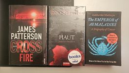 3 Bücher Patterson Thriller 2 noch in Folie Top