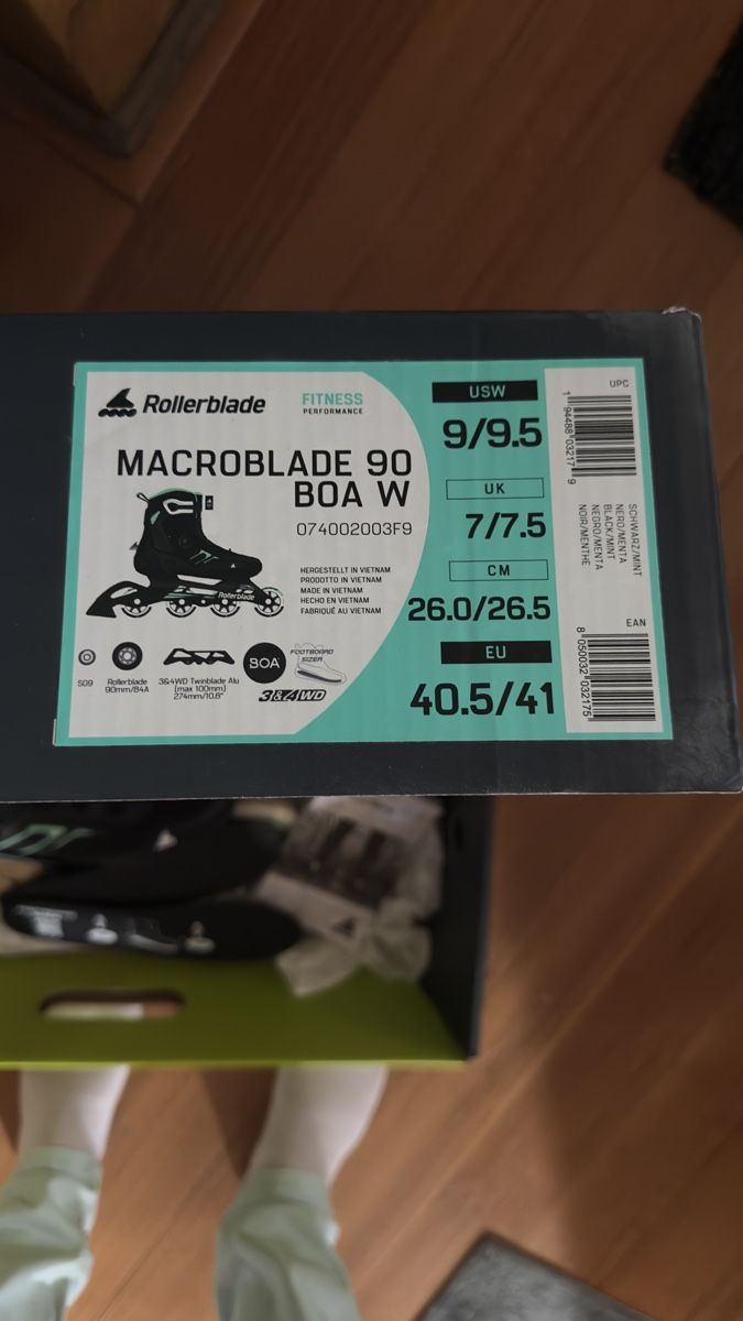 Inline-Skating & Rollschuhe: Rollerblade Macroblade 90 – Neu und originalverpackt aus Effretikon von mim_7qmh 1