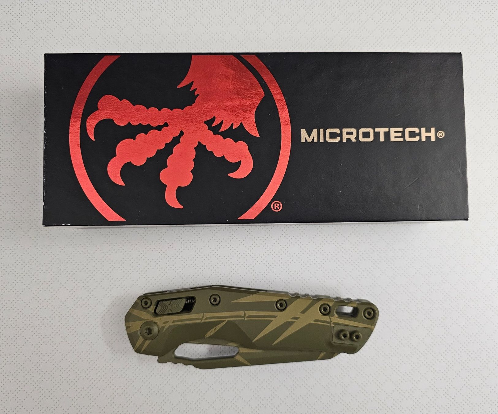 Spyderco Zubehör: Microtech MSI Ram-Lok Sackmesser – Neu und originalverpackt aus Egg b. Zürich von Kunst_Shop_Schweiz 3