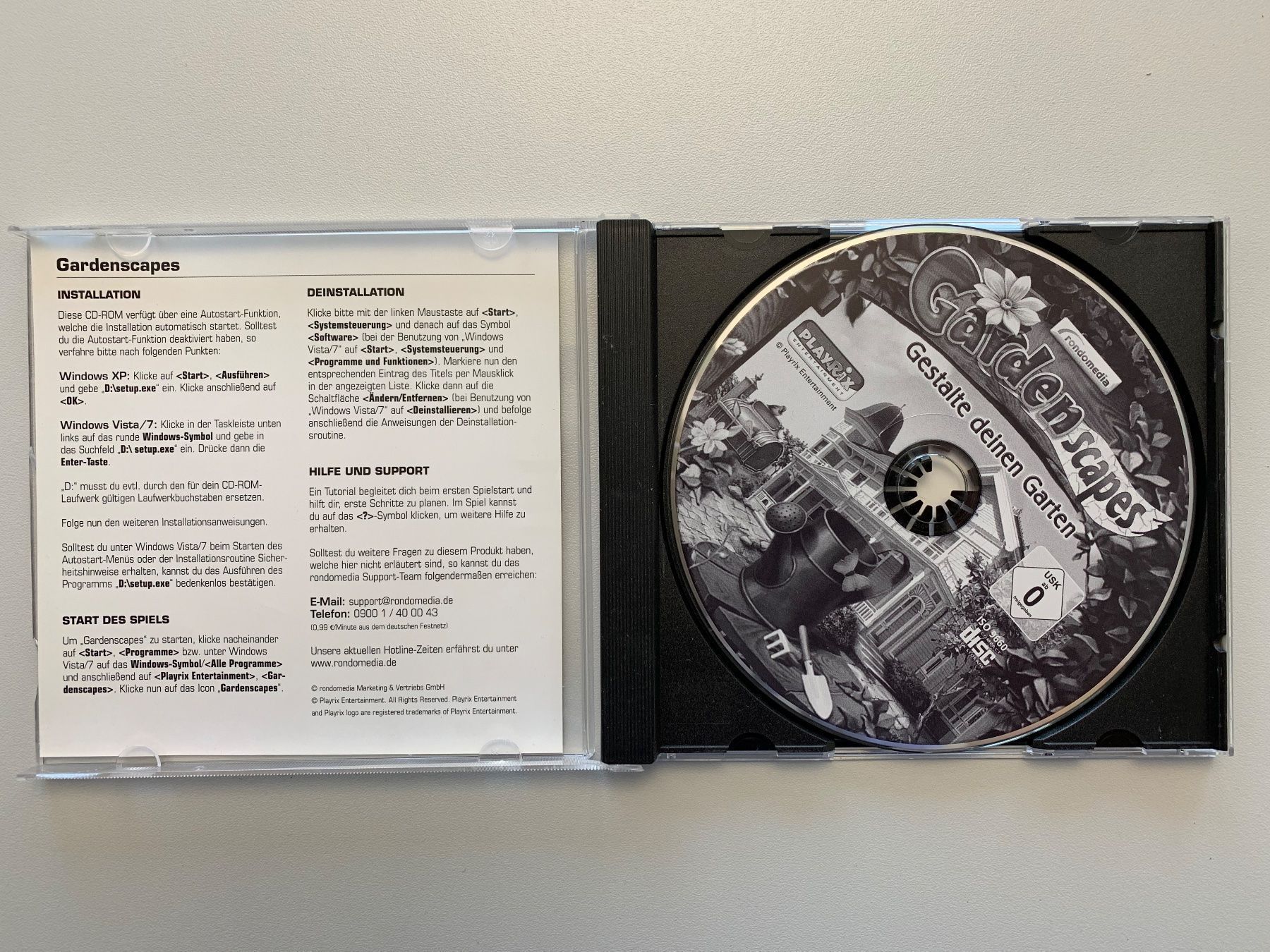 Giochi: PC CD-ROM Gardenscapes Gestalte deinen Garten – Usato da Stetten SH venduto da Urlaub 2