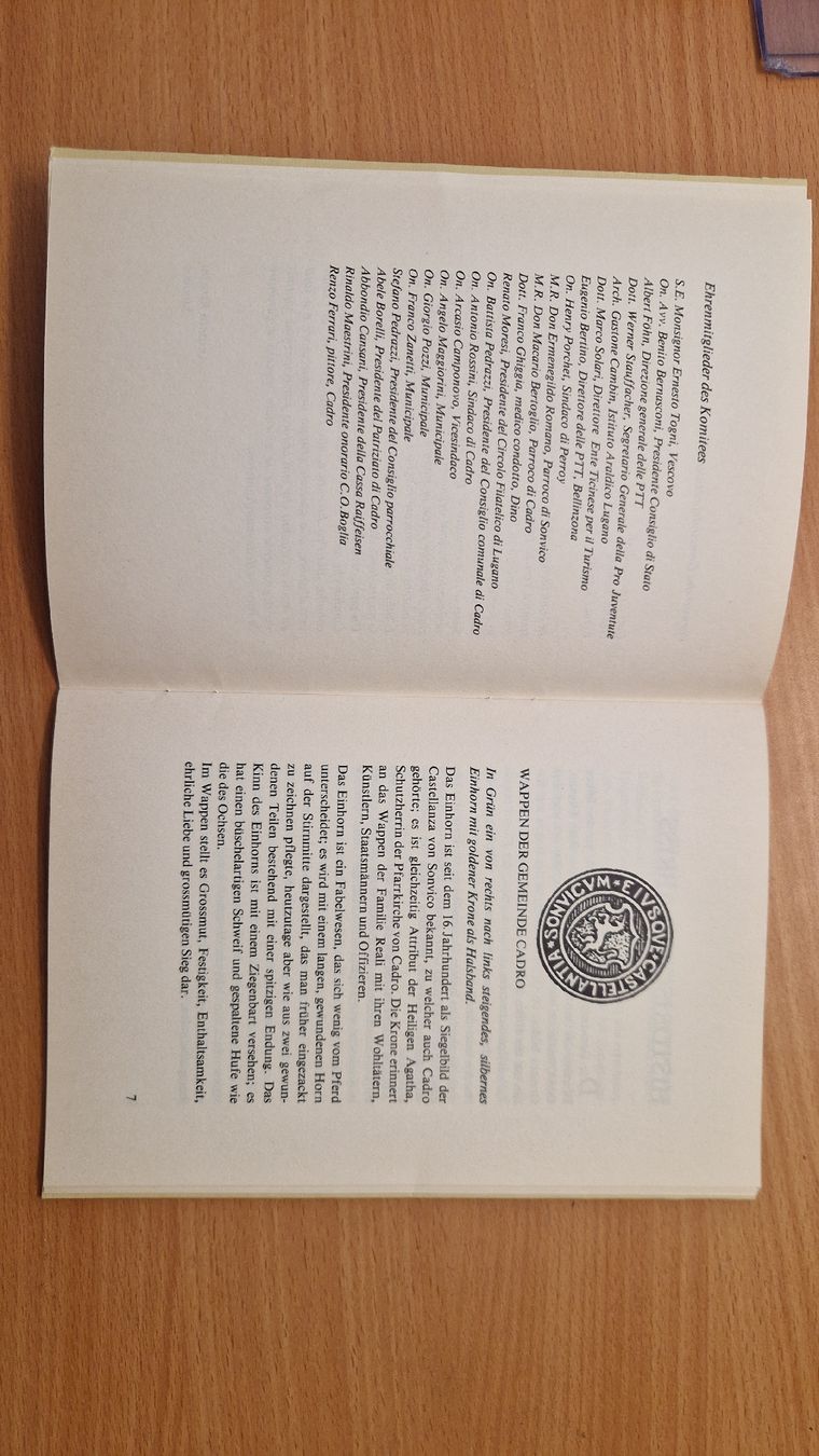 Libri: libretto commemorativo Cadro 1979 – Nuovo (secondo la descrizione) da Villa Luganese venduto da gna_hmt8 3