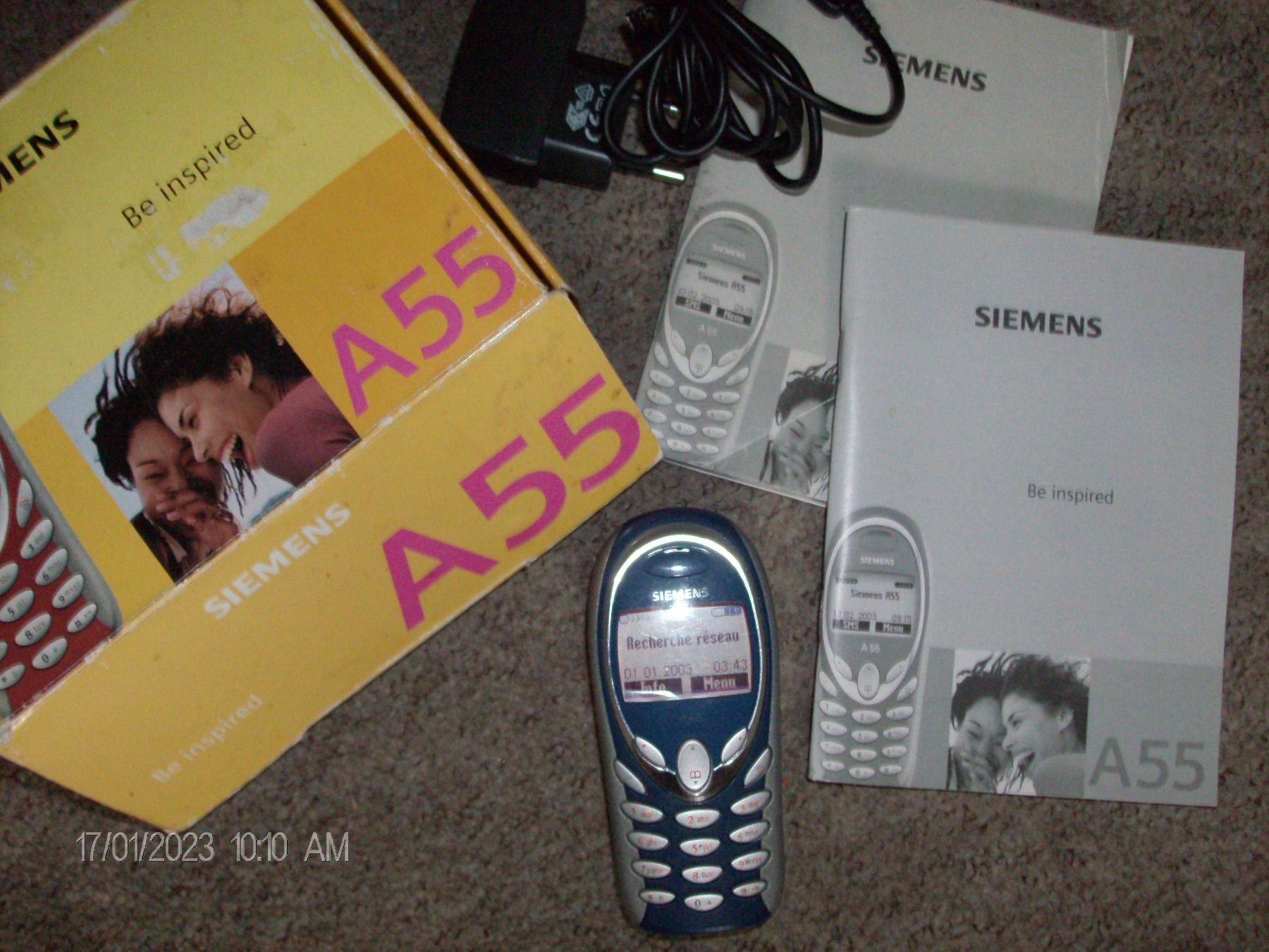 Siemens Telefoni cellulari / Smartphones: Siemens A 55 Handy Klassiker – Usato da Cormondrèche venduto da yak38 1