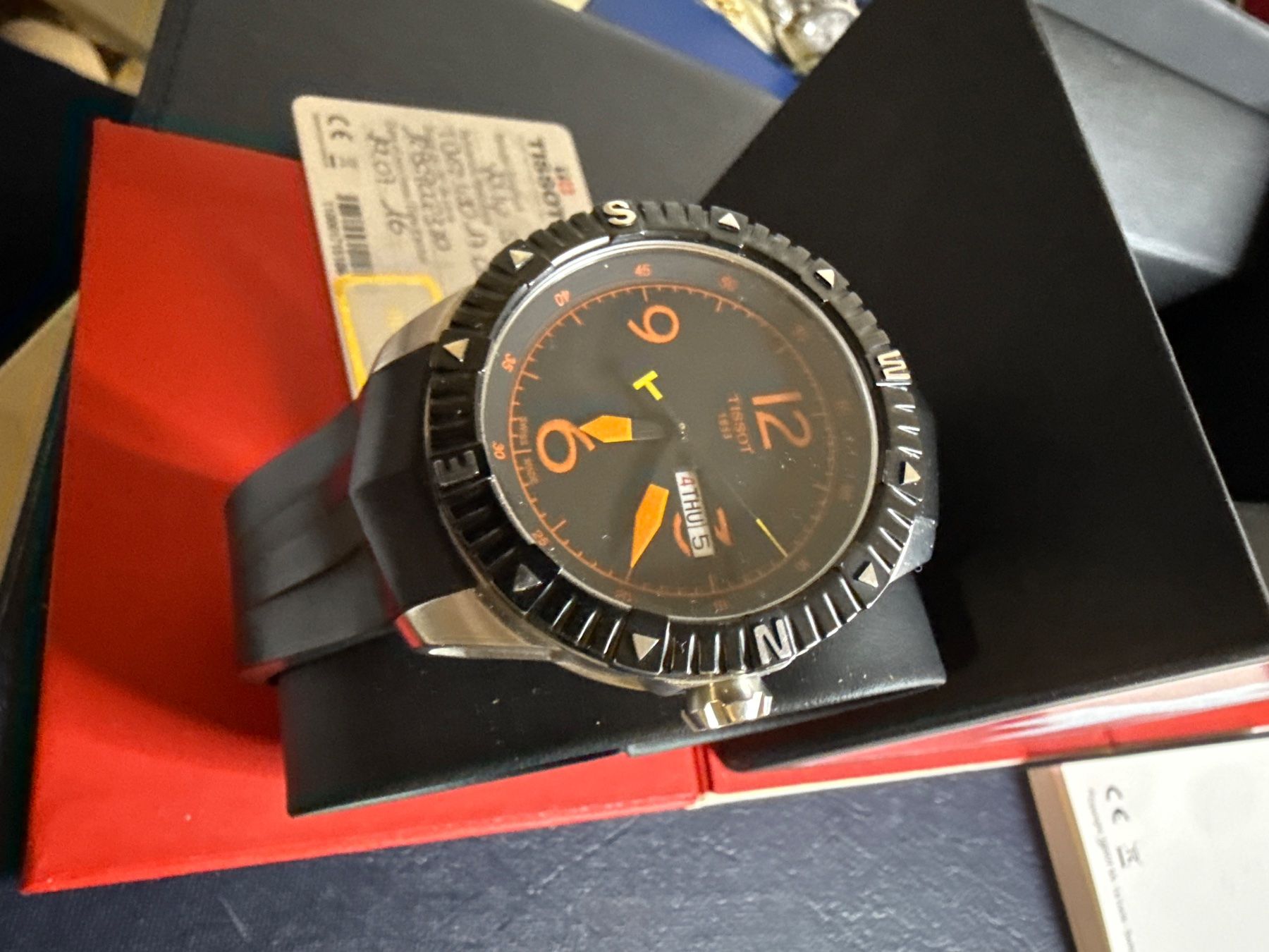 Tissot Orologi: Tissot Automatic Full Set 44 mm – Usato da Pfeffingen venduto da Allhandelklgwatches 1