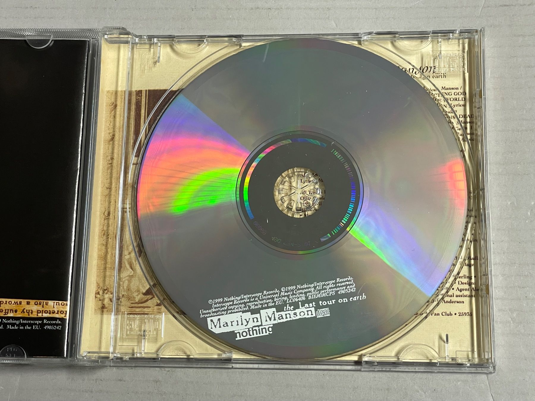 CD: Marilyn Manson – Usato da Muri b. Bern venduto da AdidasCollector 4