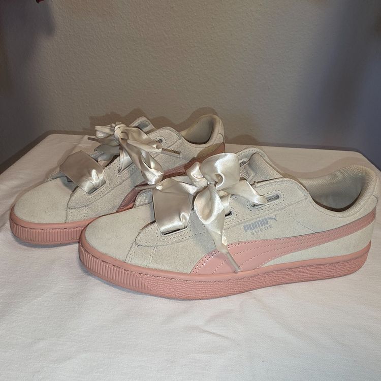 Puma Schuhe Schleife Puma Basket Schleife Puma Damen Schuhe Mit