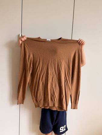 Herren Pullover braun Grösse M guter Zustand