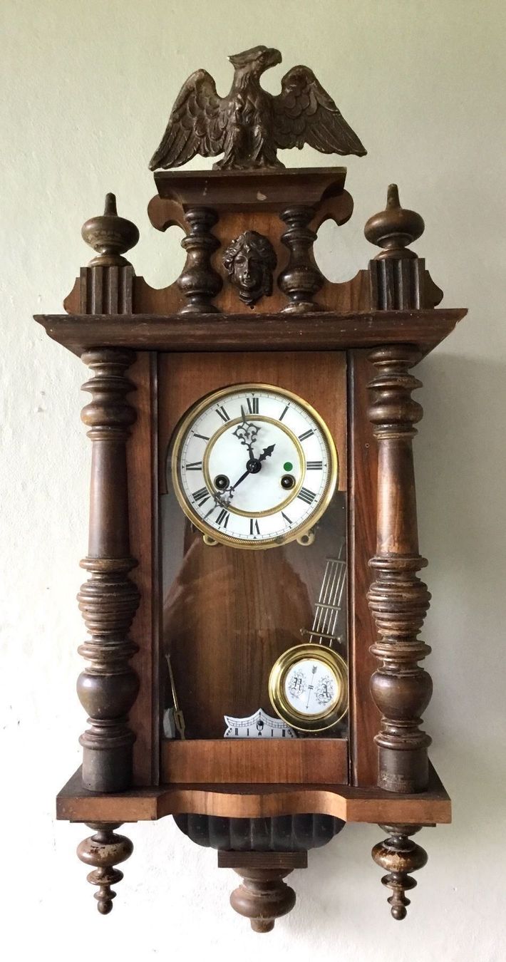 Orologi: Regulator antik, ca. 1900 – Usato da Eggersriet venduto da Wiese61