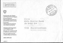 DIENSTCOUVERT des KOMMANDOS der FLIEGERTRUPPEN - rar