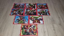 9 Avengers Puzzle, 9in1,Marvel top Zustand vollständig