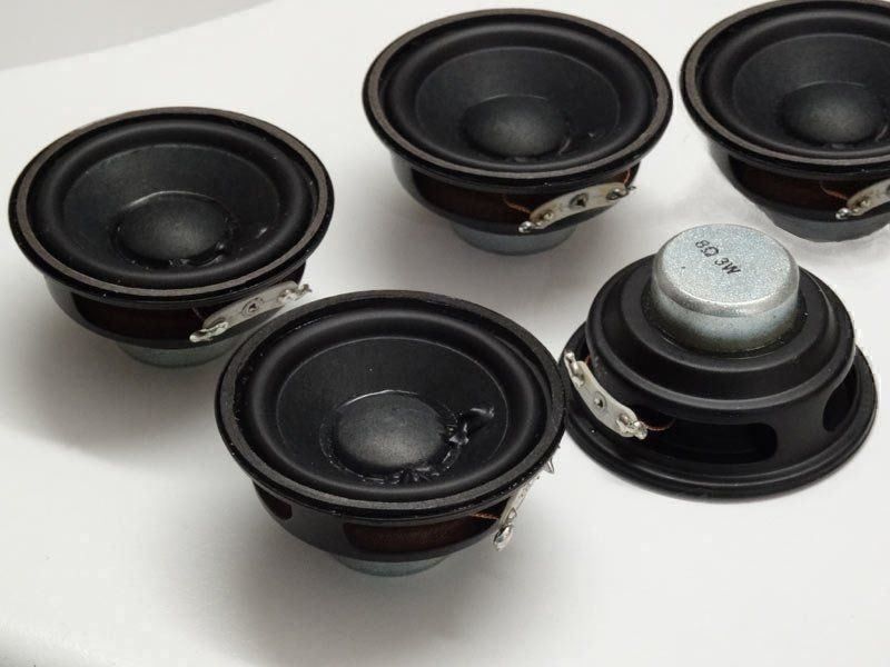 ESU 50447 - Zwei Lautsprecher 16mm, Oval, 100 Ohm, Mit Gemeinsamer