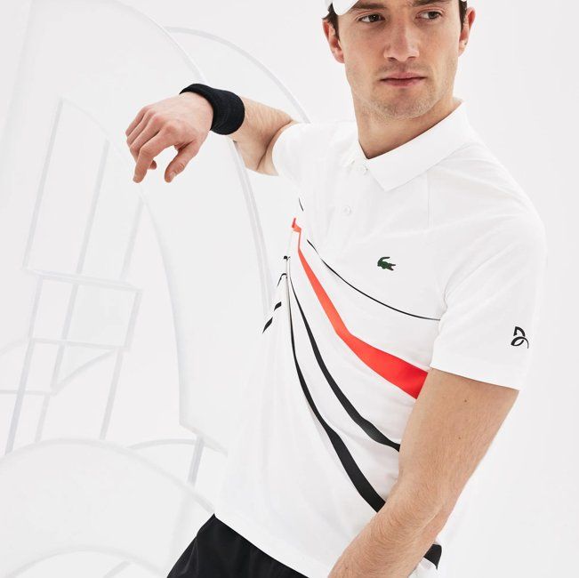Lacoste Magliette Polo: Lacoste Novak Djokovic !!!SELTEN!!! – Usato da St. Gallen venduto da Djokovic_Shop_1 2