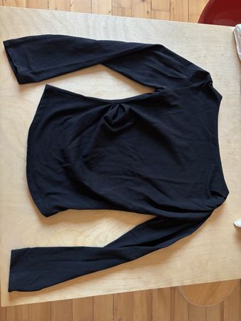 Langarmshirt Zara schwarz
