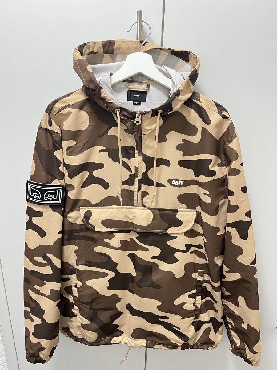 Obey Jacken: OBEY Camouflage Jacke, Windjacke, Gr. L – Gebraucht aus Langenthal von Cico77