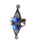 Silberring 925er Silber Lapislazuli