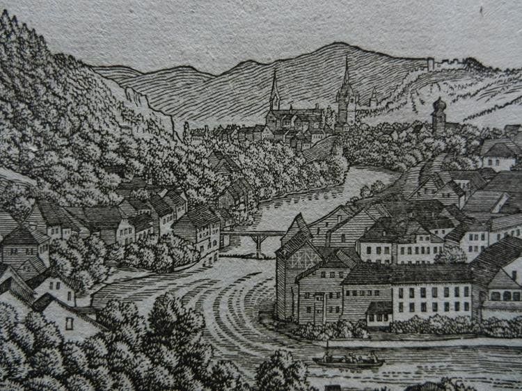 Gravures: Baden Holzschnitt selten – D'occasion à Risch par Rischli15 9