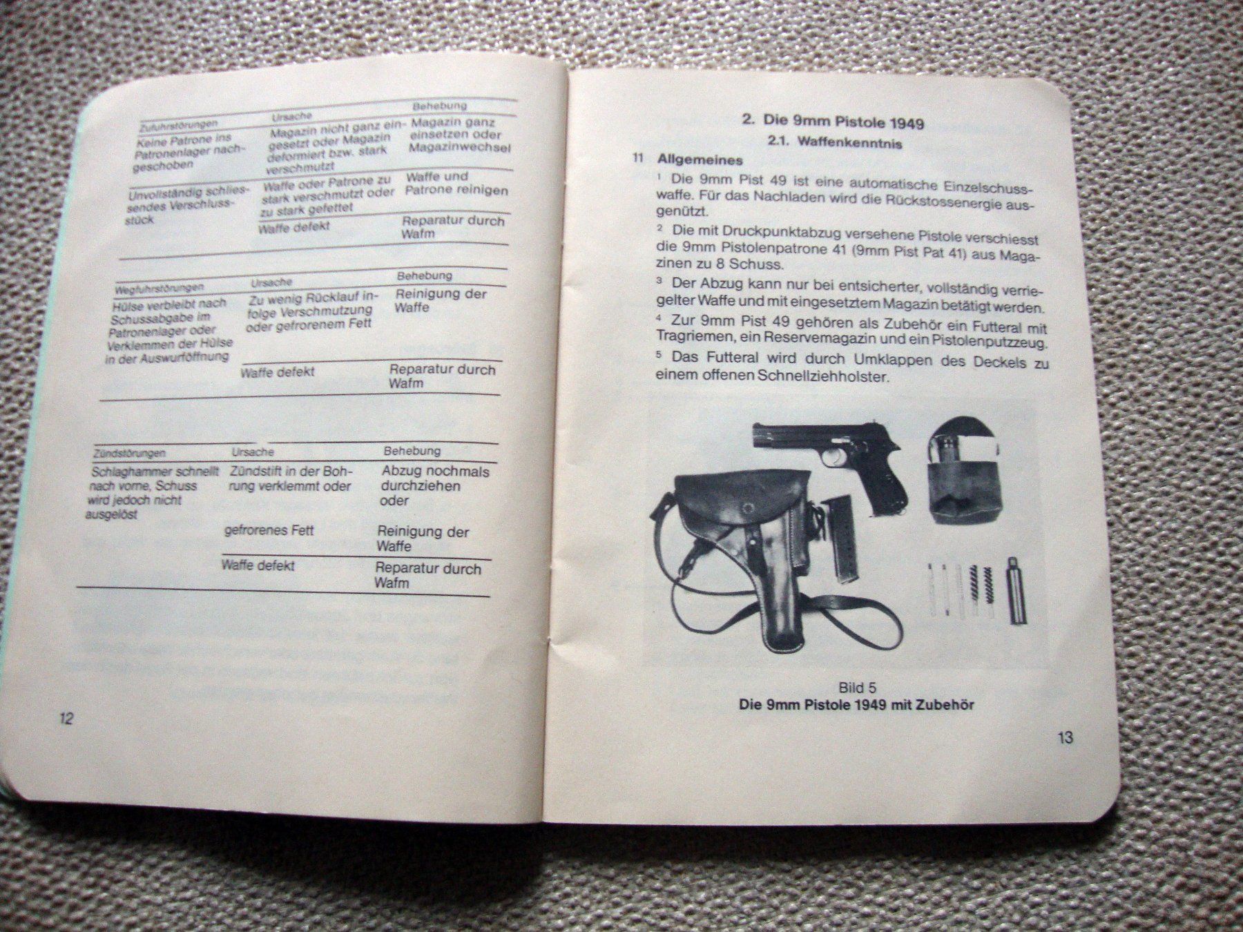 Libri: Die Pistolen P49 + P75 Reglement 53.102d – Usato da Döttingen venduto da Kubuli1 4