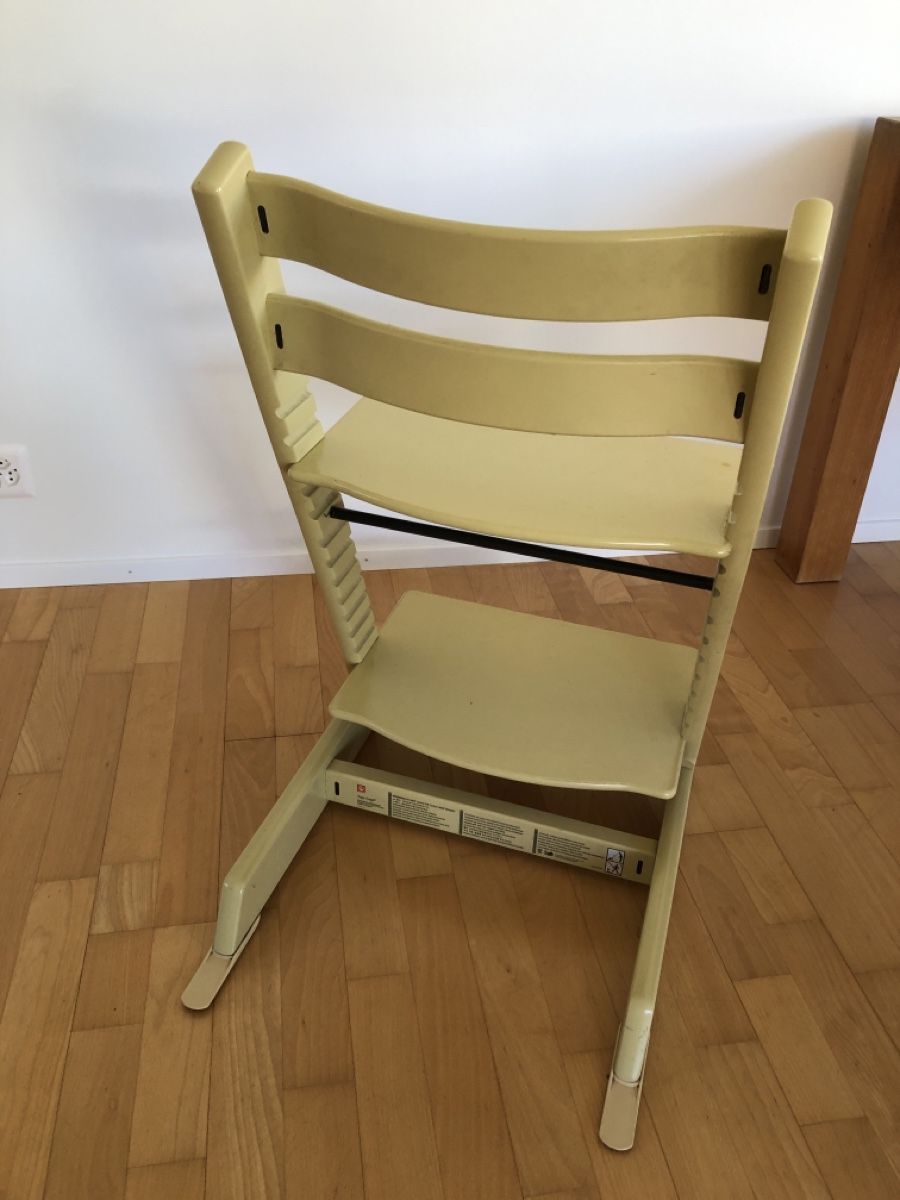 Stokke Seggioloni: Tripp Trapp Hochstuhl gelb – Usato da Lausen venduto da Betzi04 1