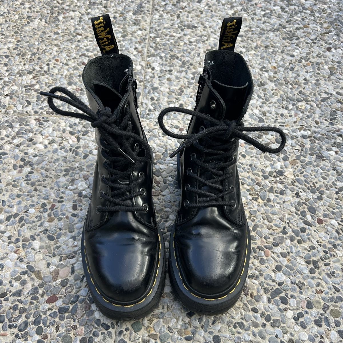 Dr. Martens Scarpe da uomo: Dr. Martens JADON boots black – Usato da brent venduto da fukusapes 1
