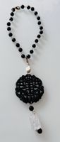Halsschmuck ( Kette & Anhänger ) schwarze Jade NEU =>Ab 29.-