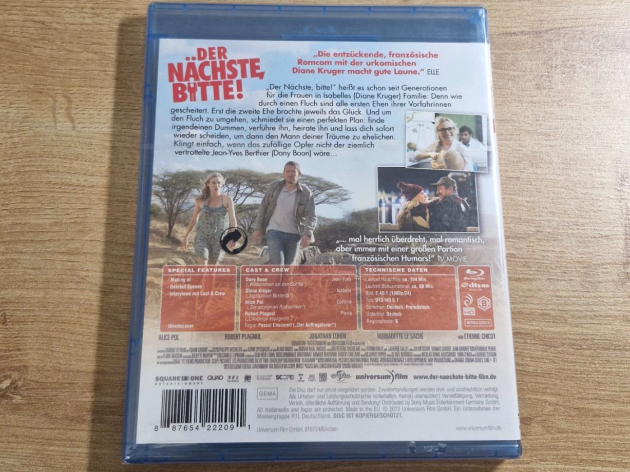 Alle DVDs: Der Nächste, bitte! (2012) NEU OVP Bluray – Neu und originalverpackt aus Pfungen von Whitie 1
