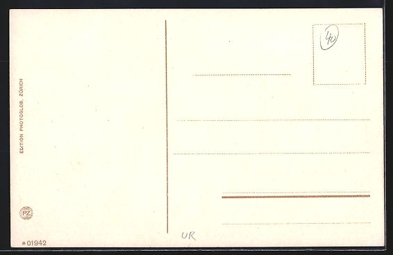 Cartoline postali: Göschenen, Hotel Dammagletscher mit G – Usato da Berlin venduto da bartko-reher 1