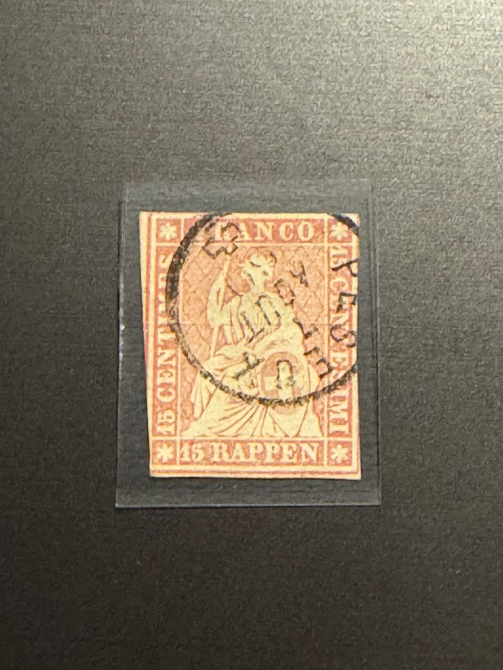 Alle Briefmarken: Toller Strubel – Gebraucht aus Uster von Briefmarken