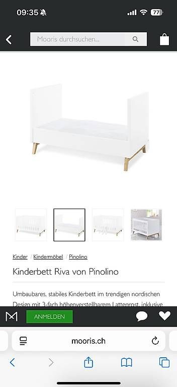 Pinolino Letti: Kinderbett Riva von Pinolino – Usato da Zürich venduto da jos_hd6q 2