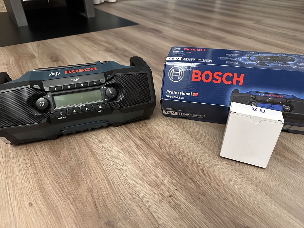 Bosch Radio: Bosch GPB 18V-2 SC DAB+, Bluetooth Radio – Nuovo (secondo la descrizione) da Pfyn venduto da ninosch7 4