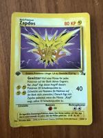 Pokémon Zapdos 15/62 Holo Fossil Deutsch Vintage