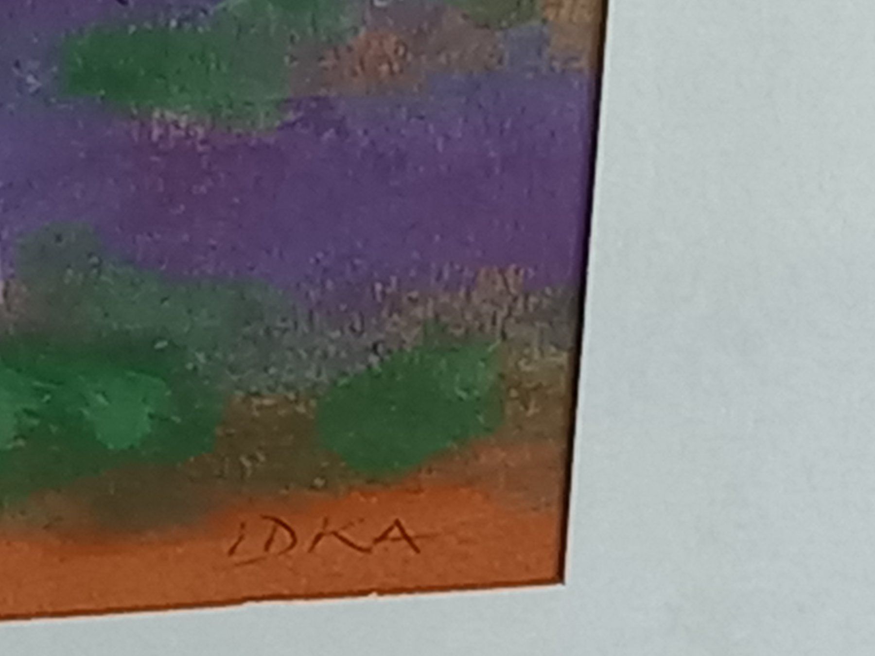 Gemälde: IDKA: Champs de lavendes avec Mas - Provence – Gebraucht aus Zürich von Istrik123 2