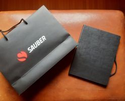 Sauber Motorsport Notizbuch - Limited Edition - Neu!